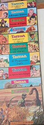 Tarzan. Lotto di n. 10 albi delle striscie giornaliere dal n. 8113 al n. 8712