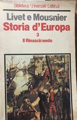Storia d'Europa. Volume 3. Il Rinascimento