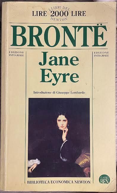 Jane Eyre - Charlotte Brontë - copertina
