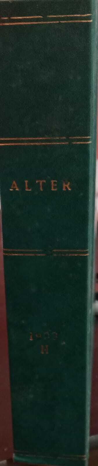 Alter. Serie dal n. 7 al n. 12 più almanacco - copertina