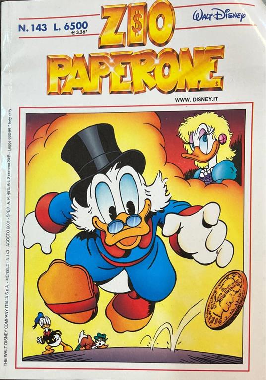 Zio Paperone n° 143 - copertina