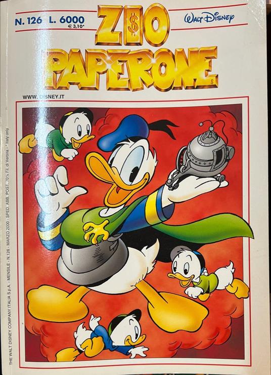 Zio Paperone n° 126 - copertina