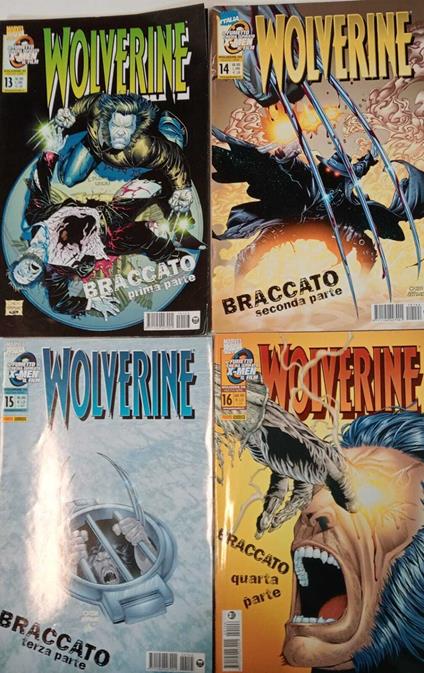 Wolverine. N. 4 albi, dal n. 13 al n.16 - copertina