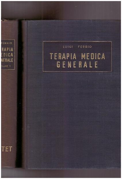 Terapia Medica Generale I e II - Luigi Ferrio - copertina