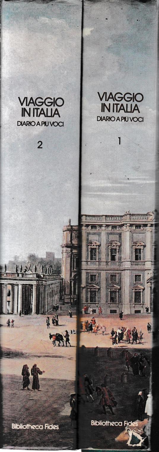 Viaggio in Italia. Diario a più voci, 2 voll - copertina