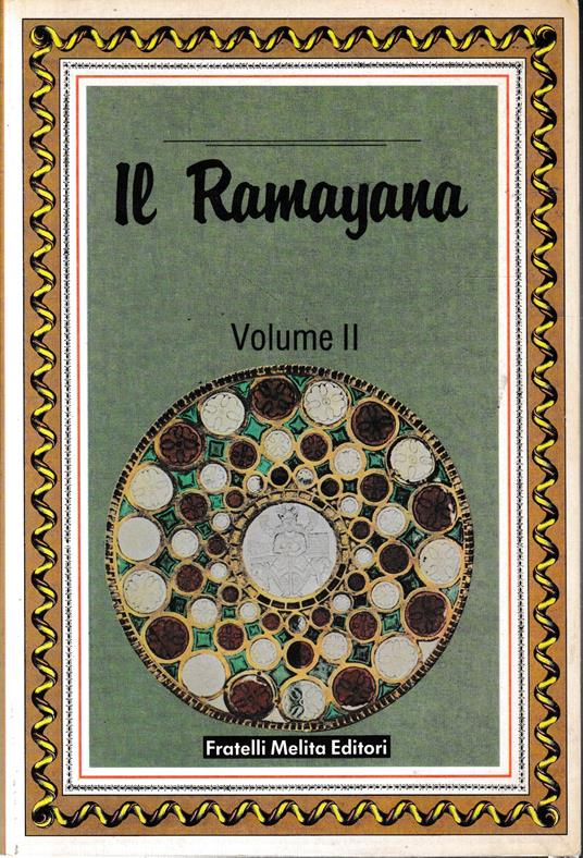 Il Ramayana, vol. 2° - copertina