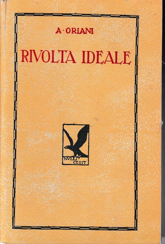 La rivolta ideale - Alfredo Oriani - copertina