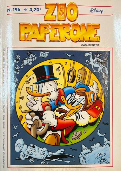 Zio Paperone n° 196 - copertina