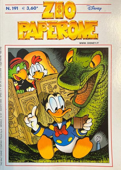 Zio Paperone n° 191 - copertina