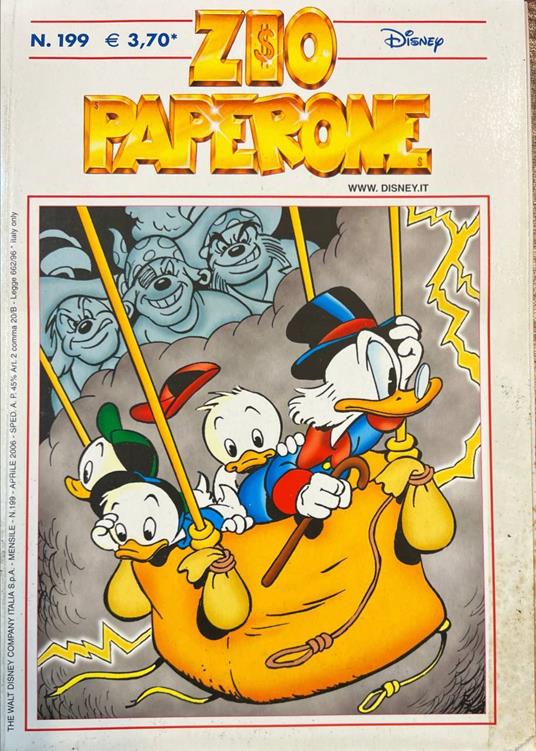 Zio Paperone n° 199 - copertina