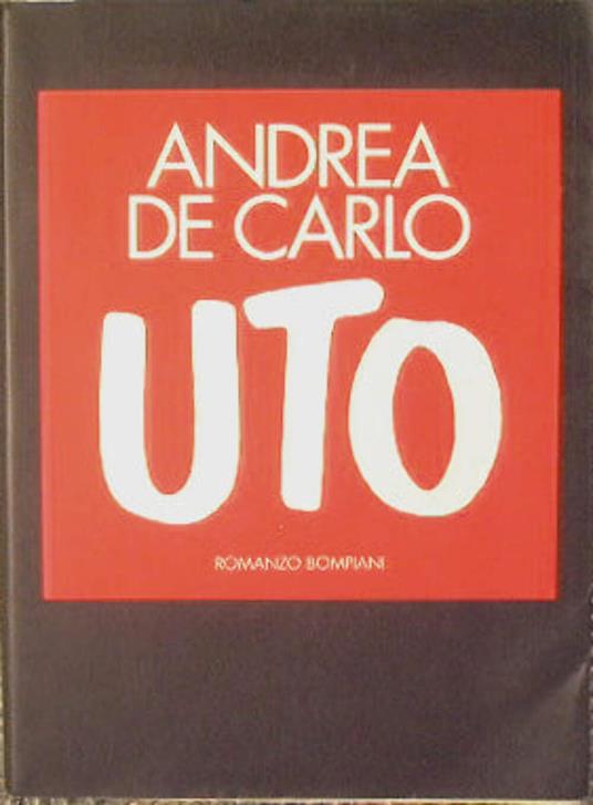Uto - Andrea De Carlo - copertina