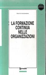 La formazione continua nelle organizzazioni