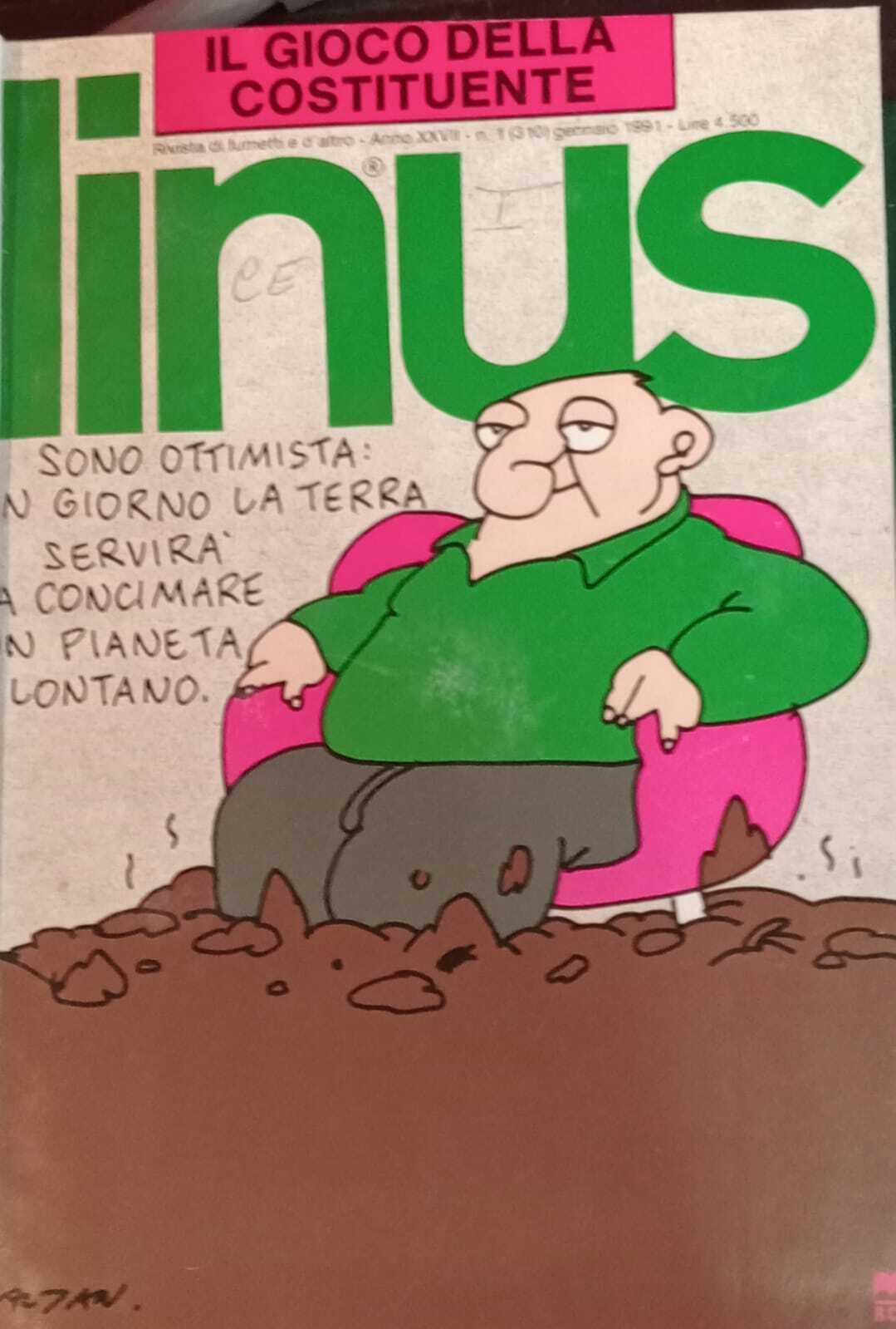 Linus. Albi dal n. 1 al n. 6, più supplemento