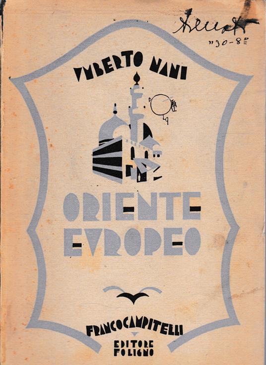 Oriente Europeo - Umberto Nani - copertina