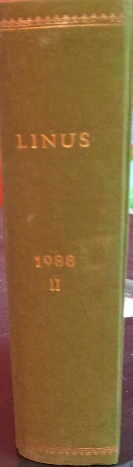 Linus, dal n. 7 al n.12, più supplemento - copertina