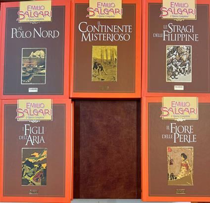 Collana: Emilio Salgari. L'opera completa, 5 volumi - Emilio Salgari - copertina