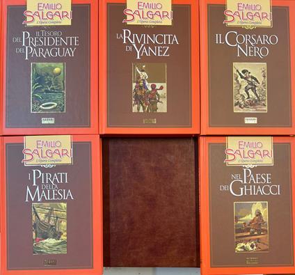 Collana: Emilio Salgari. L'opera completa, 5 volumi - Emilio Salgari - copertina