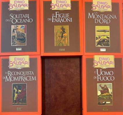 Collana: Emilio Salgari. L'opera completa, 5 volumi - Emilio Salgari - copertina