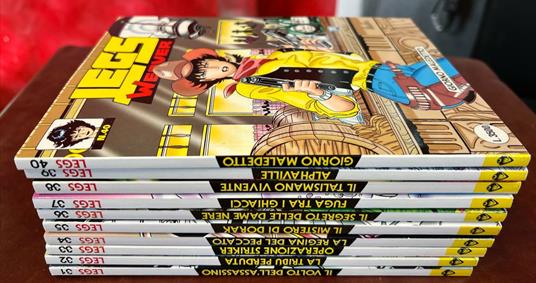 Lotto 10 fumetti Legs Weaver (da n° 31 a 40) - copertina