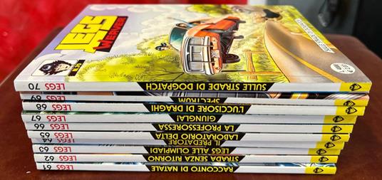 Lotto 10 fumetti Legs Weaver (da n° 61 a 70) - copertina