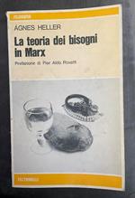 La teoria dei bisogni in Marx