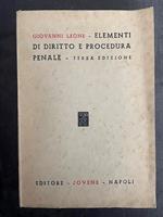 Elementi di diritto e procedura penale