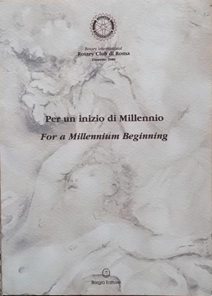 Per un inizio di Millennio. For a Millennium Beginning - copertina