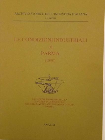 Le condizioni industriali di Parma (1890) - copertina