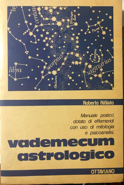 Vademecum astrologico - Roberto Rifilato - copertina