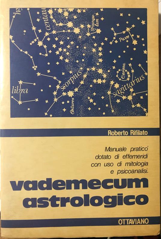 Vademecum astrologico - Roberto Rifilato - copertina