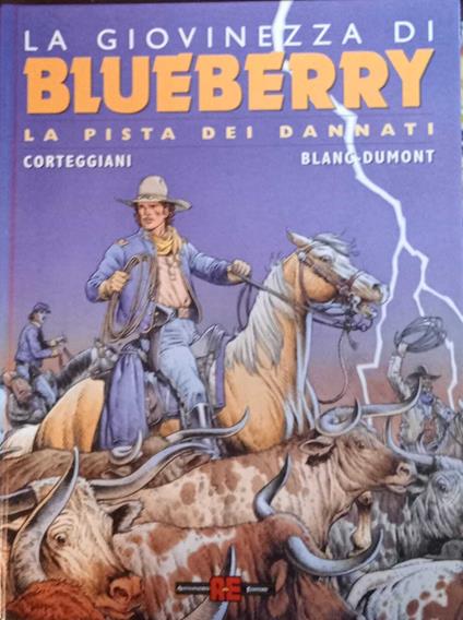 La pista dei dannati. La giovinezza di Blueberry - copertina