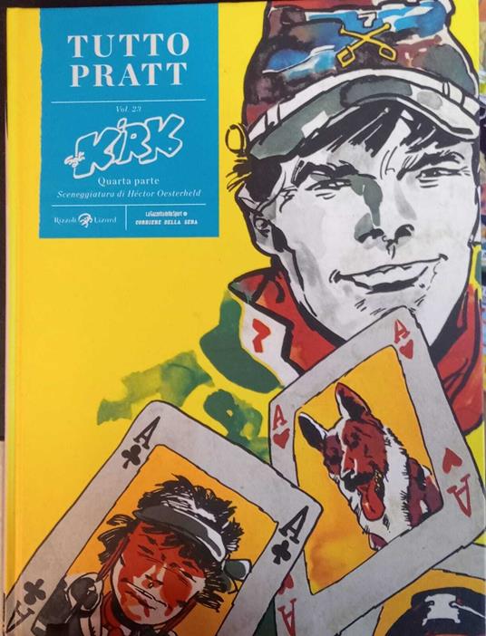 Tutto Pratt. Kirk, quarta parte Volume 23 - Hugo Pratt - copertina