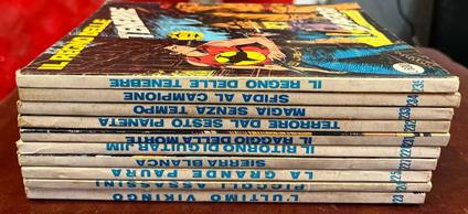 Lotto 10 fumetti Zagor (n° 223-224-225-227-228-231-232-233-234-239) - copertina