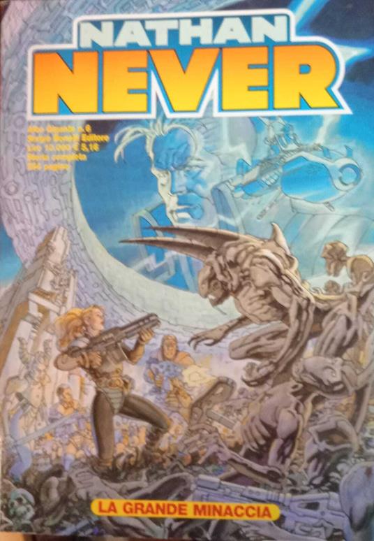 Nathan Never. La grande minaccia - copertina