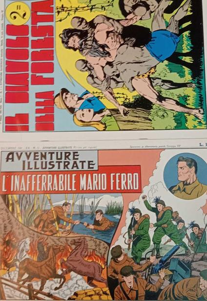 Avventure illustrate. Serie completa dal n. 1 al n. 12. Ristampe anastatiche - copertina