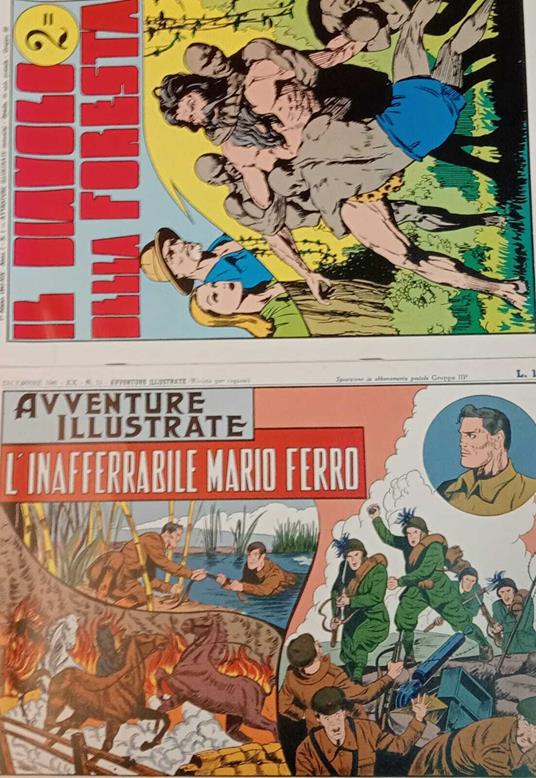 Avventure illustrate. Serie completa dal n. 1 al n. 12. Ristampe anastatiche - copertina