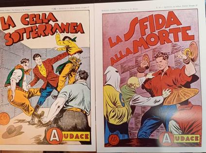 Albo Audace, dal n. 41 al n. 54. Ristampa anastatica - copertina