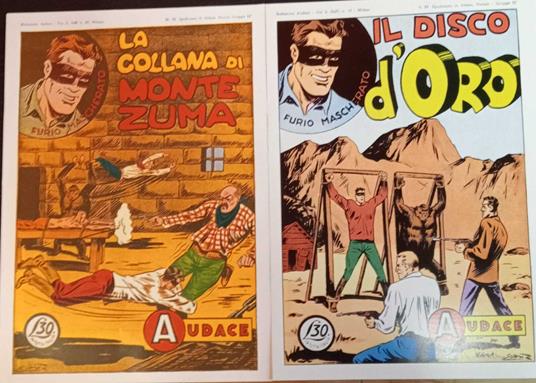 Albo Audace, dal n. 78 al n. 87. Ristampa anastatica - copertina