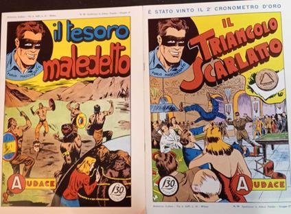 Albo Audace, dal n. 88 al n. 96. Ristampa anastatica - copertina