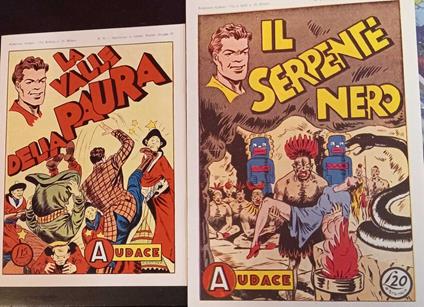 Albo Audace, dal n. 55 al n. 67. Ristampa anastatica - copertina