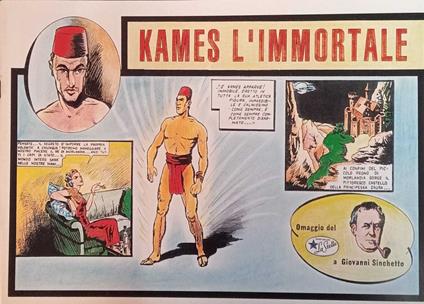 Kames l'immortale - copertina