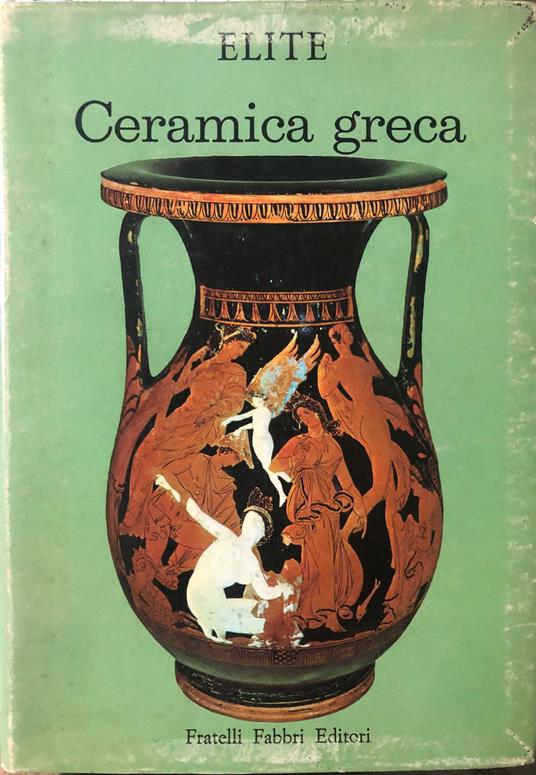 Ceramica greca - Paolino Mingazzini - copertina