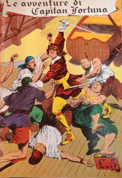 Le avventure di Capitan Fortuna - copertina