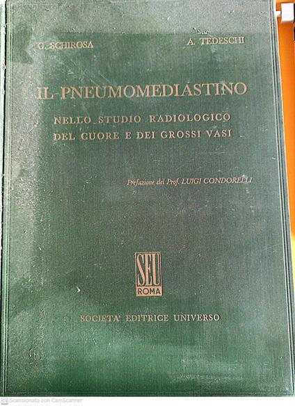 Il pneumomediastino nello studio radiologico del cuore e dei grossi vasi - copertina