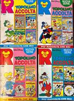 Lotto 4 volumi Raccolta Topolino (n° 63-64-68-70)