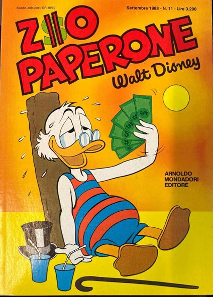 Zio Paperone n° 11 - copertina