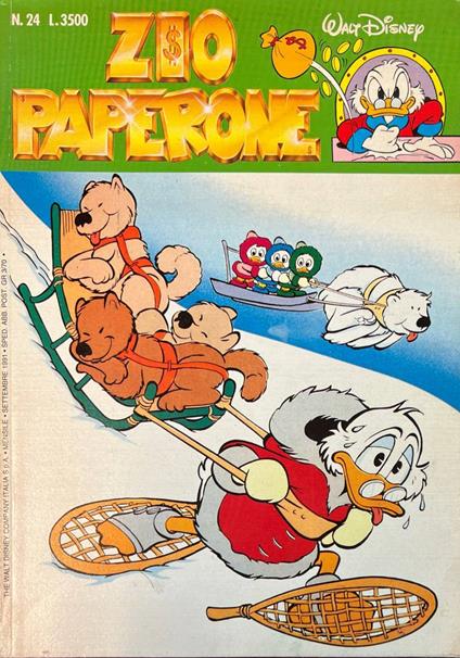 Zio Paperone n° 24 - copertina