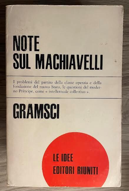 Note sul Machiavelli - Antonio Gramsci - copertina