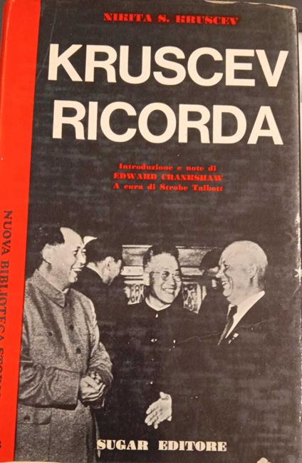 Kruscev ricorda - Nikita S. Krusciov - copertina