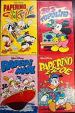 Lotto 4 fumetti I Classici di Walt Disney (n° 49-54-56-58)